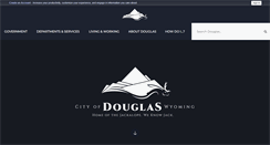 Desktop Screenshot of cityofdouglas.org